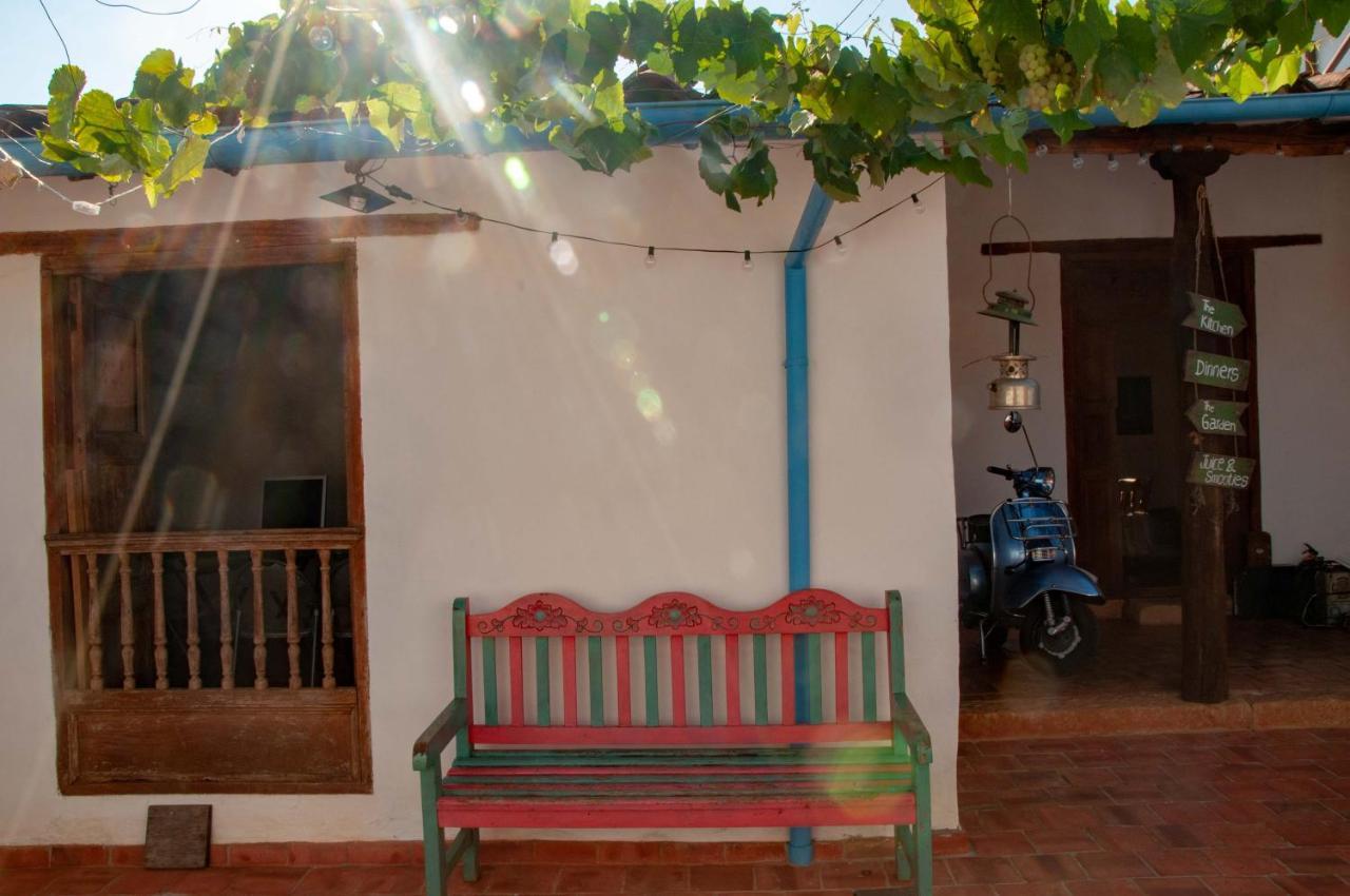 La Juanita Hostel Barichara Exterior foto